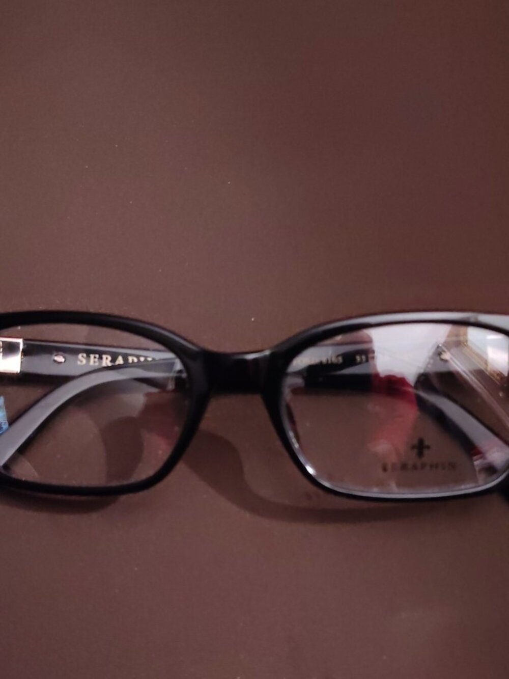SERAPHIN Crawforddale Black Tortoise CatEye Eyeglasses Frame Japan 51-18-140 New